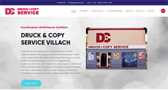 Desktop Screenshot of druckservice.cc